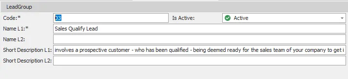 lead group detail screen